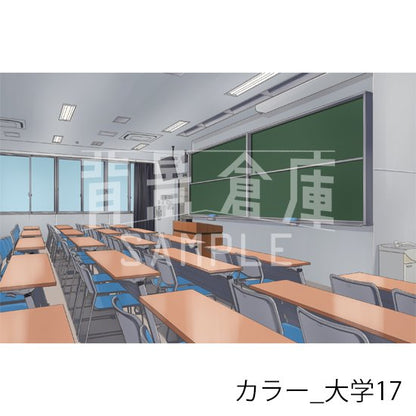 カラー_背景素材集37（大学）