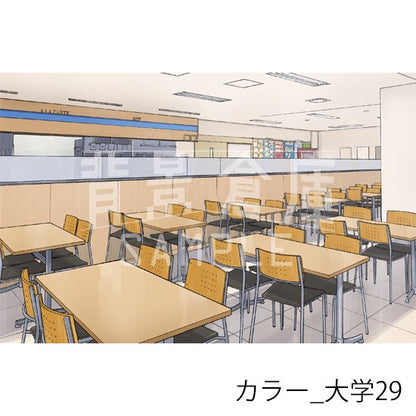 カラー_背景素材集39（大学）