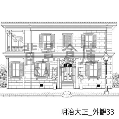 明治大正_外観33_トーン