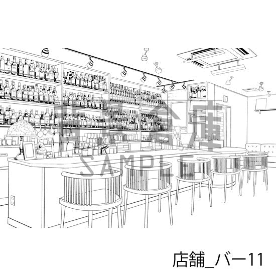 店舗_バー11_トーン