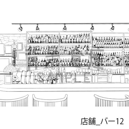 店舗_バー12_トーン