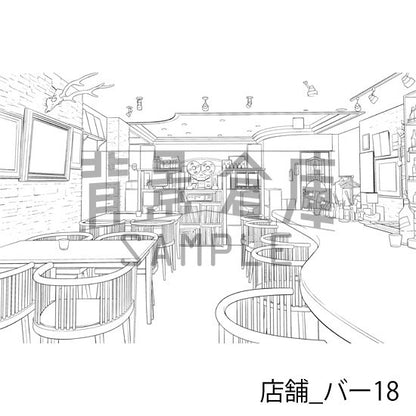 店舗_バー18_トーン
