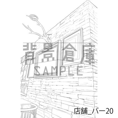 店舗_バー20_トーン