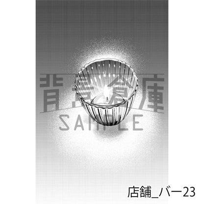 店舗_背景素材集25（バー）_トーン