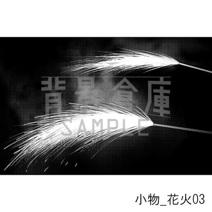 小物_背景素材集4（花火）