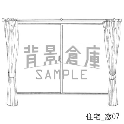 住宅_窓07_トーン