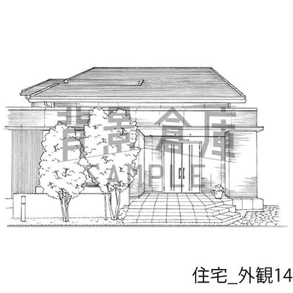 住宅_外観14_トーン