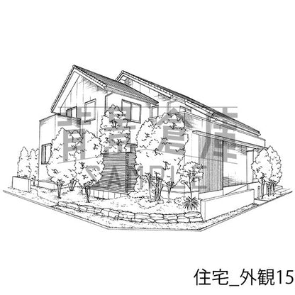 住宅_外観15_トーン