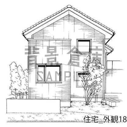 住宅_外観18_トーン