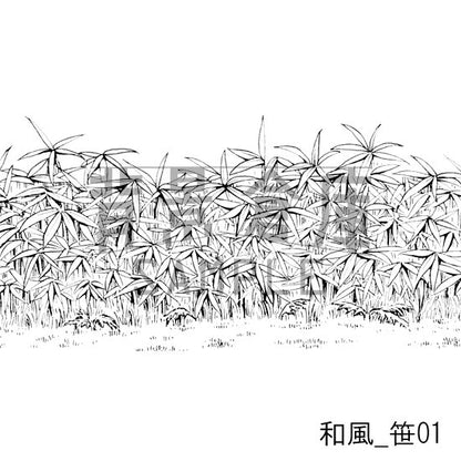 和風_セット3（外観 庭）