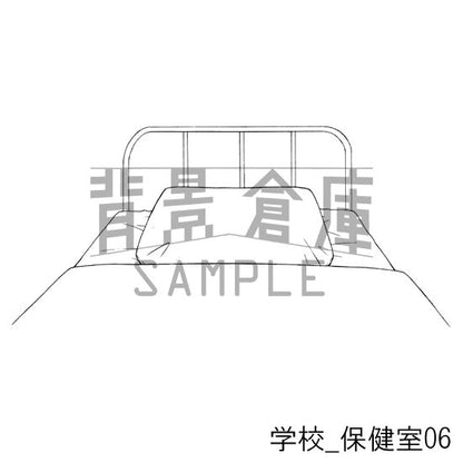 学校_セット12（保健室）