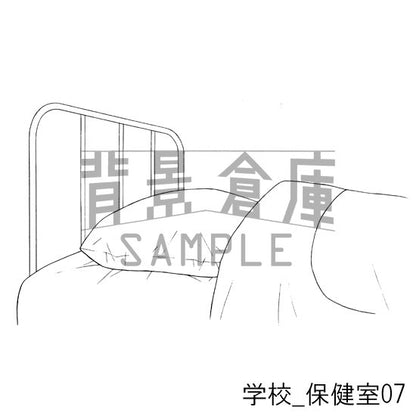 学校_セット12（保健室）