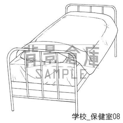 学校_セット12（保健室）